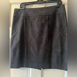 Women’s Banana Republic Black Denim-like Skirt